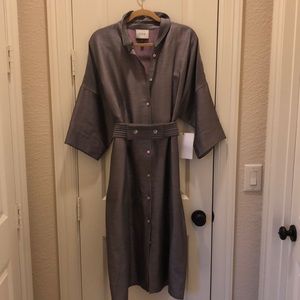 Beautiful Purple Shirtwaist Dress